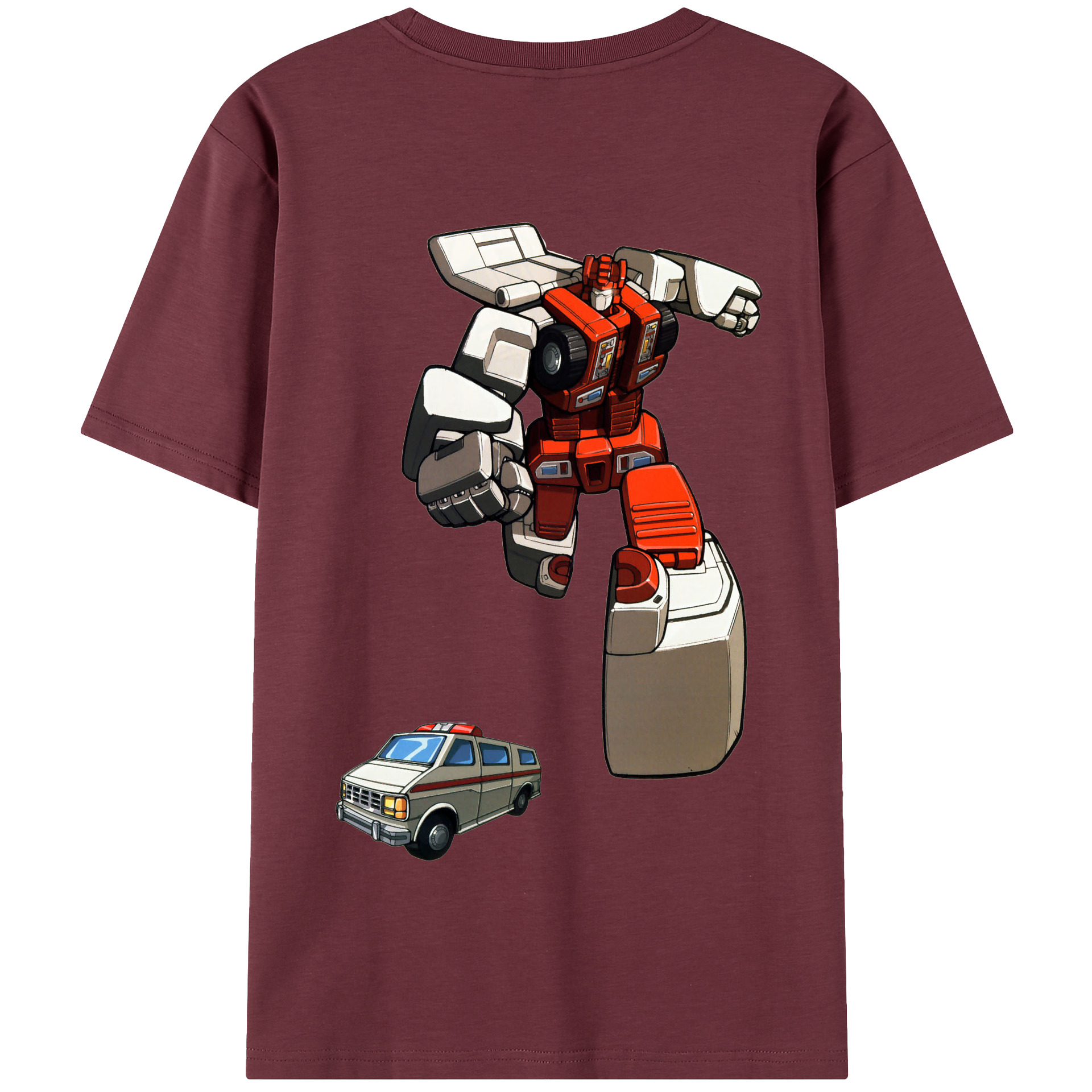 （画像用）  綿100％半袖Tシャツ（背面プリント）